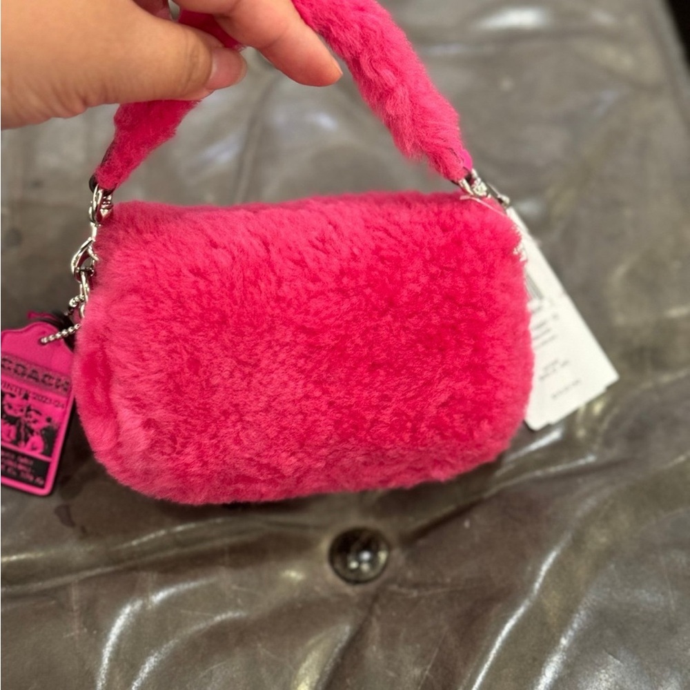 NWT Coach The Lil Nas X Drop Tabby Bag 12 In Shearling CP940 - Picture 9 of 12